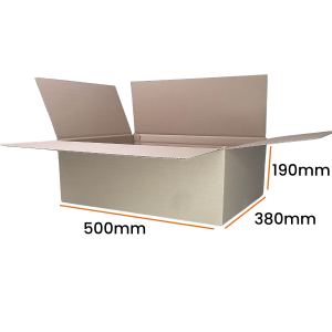 Karton klapowy 500x380x190 - 1 sztuka
