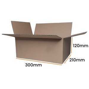 Karton klapowy 300x210x120mm wewnętrzne - 1 sztuka