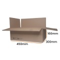 Karton klapowy 450x300x160 wew. - 1 sztuka